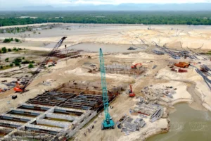 Ảnh thực tế thi công tại Cảng Mỹ Thủy